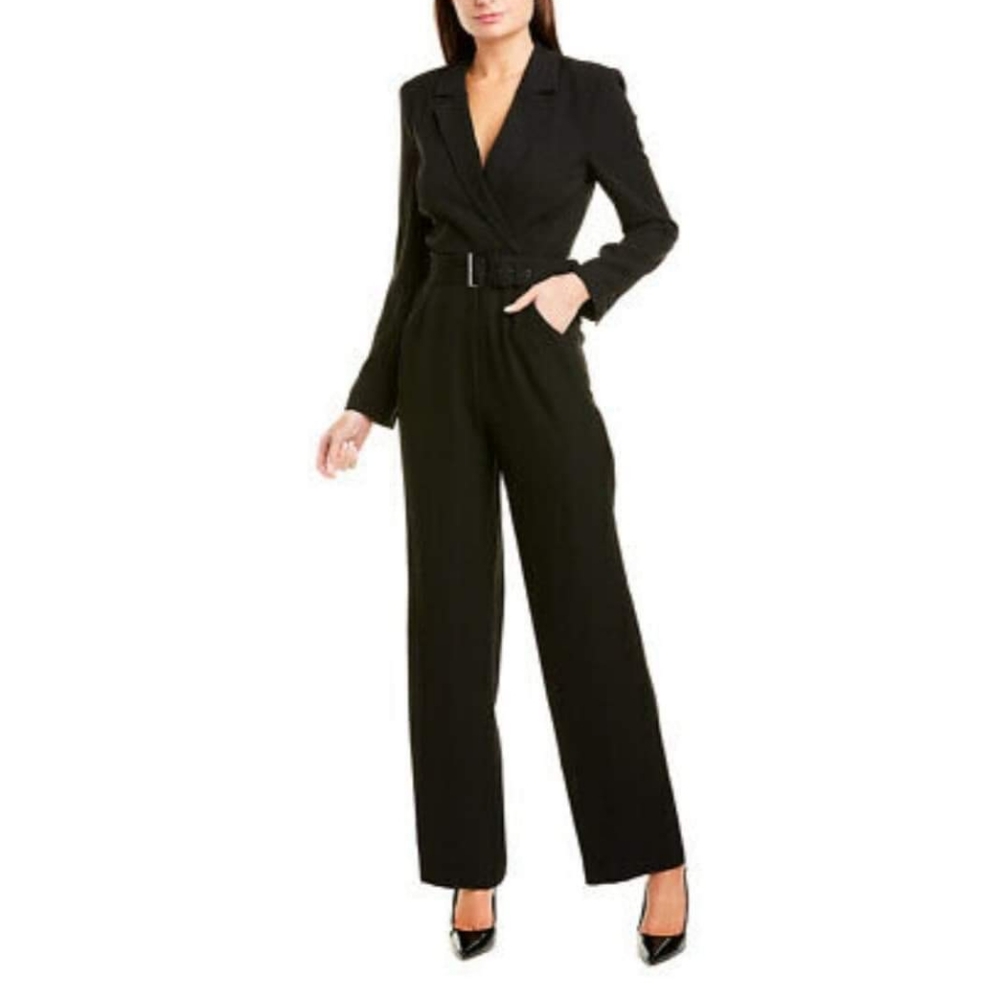 BCBGMAXAZRIA Jumpsuit Womens Black XXS